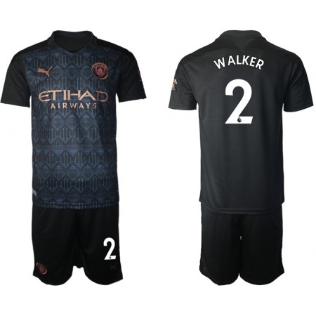 Manchester City Kyle Walker 2 Kind Uittenue 2020-21